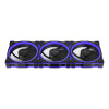 ASUS Prime MR120 ARGB 120mm Reverse PC Fan Triple Pack - Black