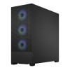 Refurbished - Fractal Design Pop XL Air RGB Tempered Glass EATX Full Tower PC Case - Black