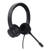 Trust Ayda USB-ENC PC Wired On-Ear Stereo Headset - Black
