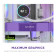 NZXT H9 Flow RGB+ (2025) Dual Chamber Mid Tower ATX Gaming PC Case - White