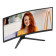 AOC CU34B3E 34" Quad HD VA 120Hz 1ms HDR10 UltraWide Curved Monitor with Speakers