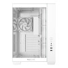 ASUS A32 PLUS ARGB Tempered Glass Dual-Chamber Mid-Tower Gaming PC Case - White