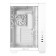 ASUS A32 PLUS ARGB Tempered Glass Dual-Chamber Mid-Tower Gaming PC Case - White
