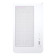 1st Player UV6 Tempered Glass Micro ATX Gaming Case - White with 3 RGB Fans
