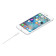 Apple MUQW3ZM/A Lightning to USB-A Cable 1m To Sync and Charge Smartphone White