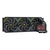 Valkyrie V360 360 ARGB LCD Fluid Dynamic Bearing All-in-One Liquid Cooler - Black
