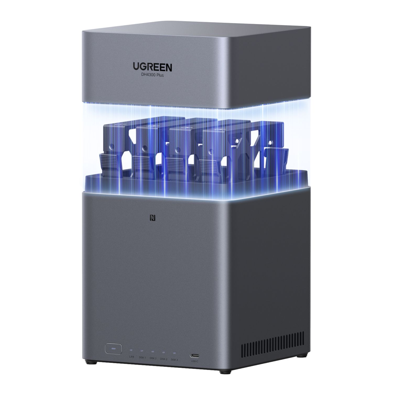 UGREEN NASync DH4300 Plus 4ベイ NAS UGREEN 4-Bay Diskless NAS for Home and Small Business