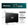 Hisense 50E7NQTUK E7 Series 50" 4K Ultra HD QLED SMART TV