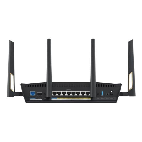 ASUS RT-BE7200 dual-band router designed for 10 Gigabit Ethernet performance