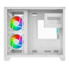 Vida V2 White ARGB microATX PC Case