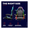 Trust GXT 704 Roniq RGB PC Gaming Chair - Black