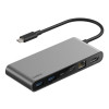 Belkin Connect 8-Port USB-C Hub with Dual USB-C Ports - Grey