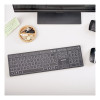 CHERRY KW 9100 SLIM keyboard RF Wireless + Bluetooth QWERTY English Black