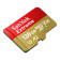 SanDisk Extreme 128GB UHS-I Class10 microSDXC Memory Card - Red