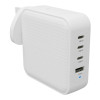 Hyper HyperJuice 100W USB-C GaN Safety Tested Travel Charger With 4 Ports - White