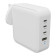 Hyper HyperJuice 100W USB-C GaN Safety Tested Travel Charger With 4 Ports - White