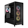Corsair FRAME 5000D RS ARGB Tempered Glass Mid Tower Gaming PC Case - Black