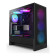 NZXT H5 Flow RGB Tempered Glass Mid Tower Gaming PC Case - Black