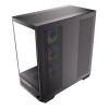 Antec C7 ARGB Tempered Glass Mid Tower Gaming PC Case - Black