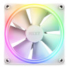 NZXT F120 RGB Duo 120mm PWM Fan White - 3 Pack w/ Controller White