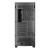 Antec Flux PRO Wood Tempered Glass Full Tower Gaming PC Case - Black