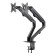 Neomounts FPMA-D650DBLACK 17-27" Coil Spring Full Motion Desk Mount Dual Monitor Arm - Black