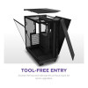 NZXT H6 Air Flow RGB Tempered Glass Mid Tower Gaming PC Case