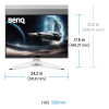 BenQ MOBIUZ EX271U 27" IPS 4K 165Hz 1ms Freesync USB-C Gaming Monitor