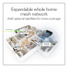 Refurbished - Netgear Orbi RBK852 AX6000 Tri-Band  Wi-Fi 6 Wireless Mesh System Router + 1 Satellite