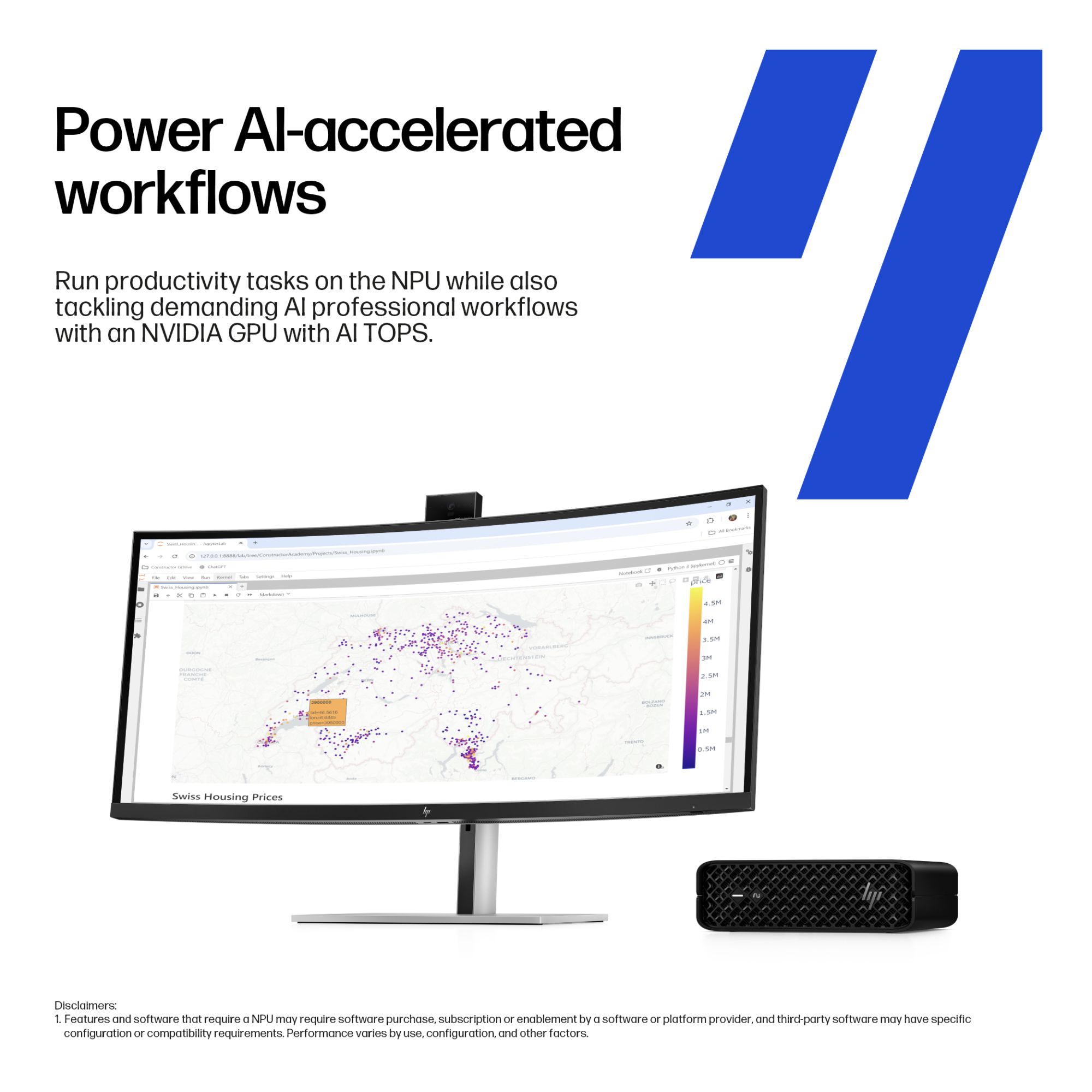 HP Z2 Mini G1i Intel® Core Ultra 7 265K 32GB RAM 1TB SSD RTX
