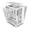 NZXT H9 Elite Midi Tower Mini-ITX, Micro-ATX, ATX RGB White Stainless PC Case