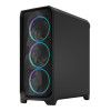 Fractal Design Meshify 3 Mid Tower Gaming PC Case - Black RGB TG Light Tint