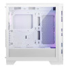 MSI MAG FORGE 320R AIRFLOW Tempered Glass Mid Tower PC Case - White