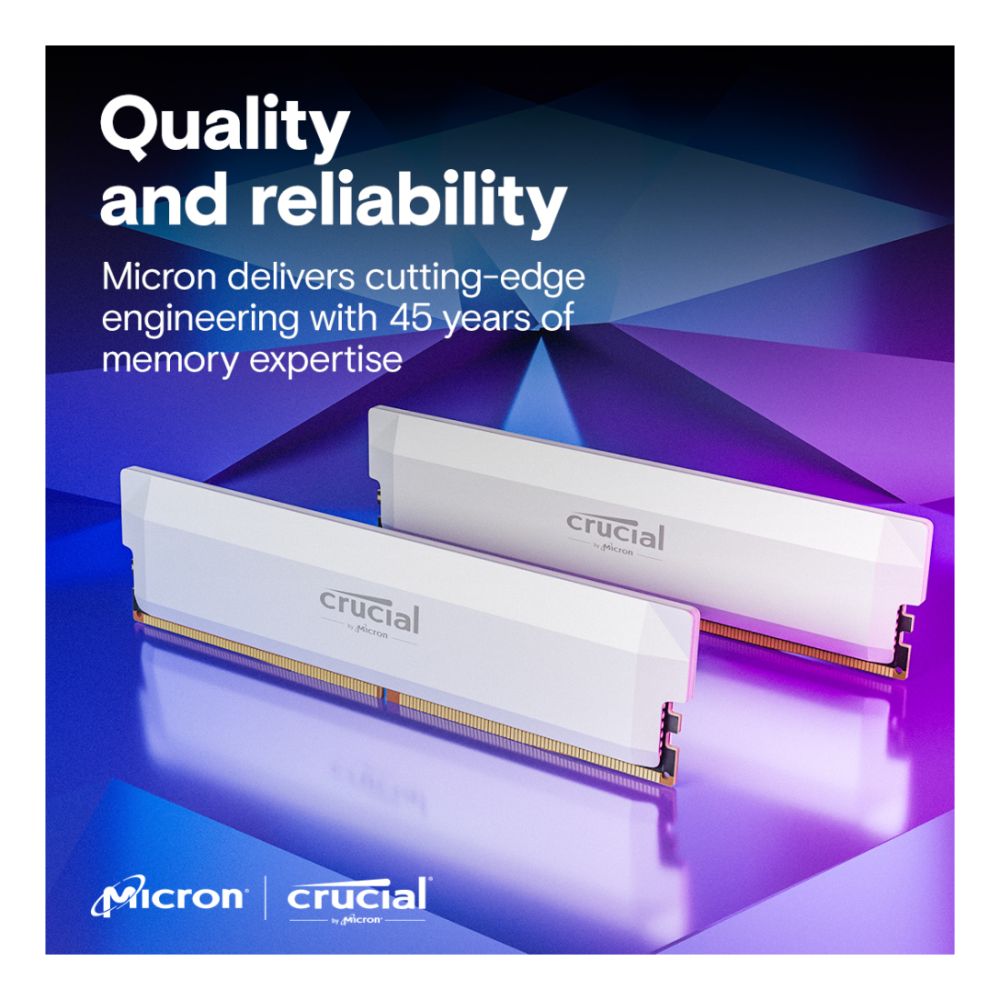 CP2K16G64C38U5W: Crucial Pro 32GB DDR5 6400MHz DIMM RAM