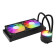 Valkyrie A240 240 ARGB Rifle Bearing All-in-One Liquid Cooler - Black