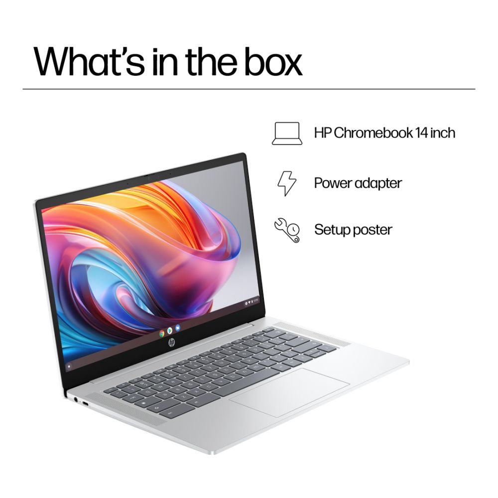 HP ChromeBook 14a-nf0002na N100 4GB RAM 128GB eUFS 14