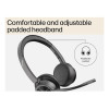 Refurbished - Poly Voyager 4320 Wireless USB-A Stereo Headset - Black