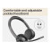 Refurbished - Poly Voyager 4320 Wireless USB-A Stereo Headset - Black