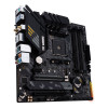 ASUS TUF Gaming B550M-PLUS WIFI II motherboard with advanced power delivery and cooling features
