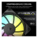 Corsair RS120 ARGB 120mm Magnetic Dome Bearing PWM Case Fan - Black