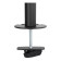 Neomounts FPMA-D550DBLACK 10-32" Full Motion Desk Mount Clamp & Grommet Dual Monitor Arm - Black