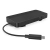 Lenovo 40B90100EU USB-C Wired Travel Dock with 100W Adapter - Black