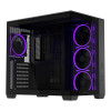 ASUS A32 PLUS ARGB Tempered Glass Dual-Chamber Mid-Tower Gaming PC Case - Black