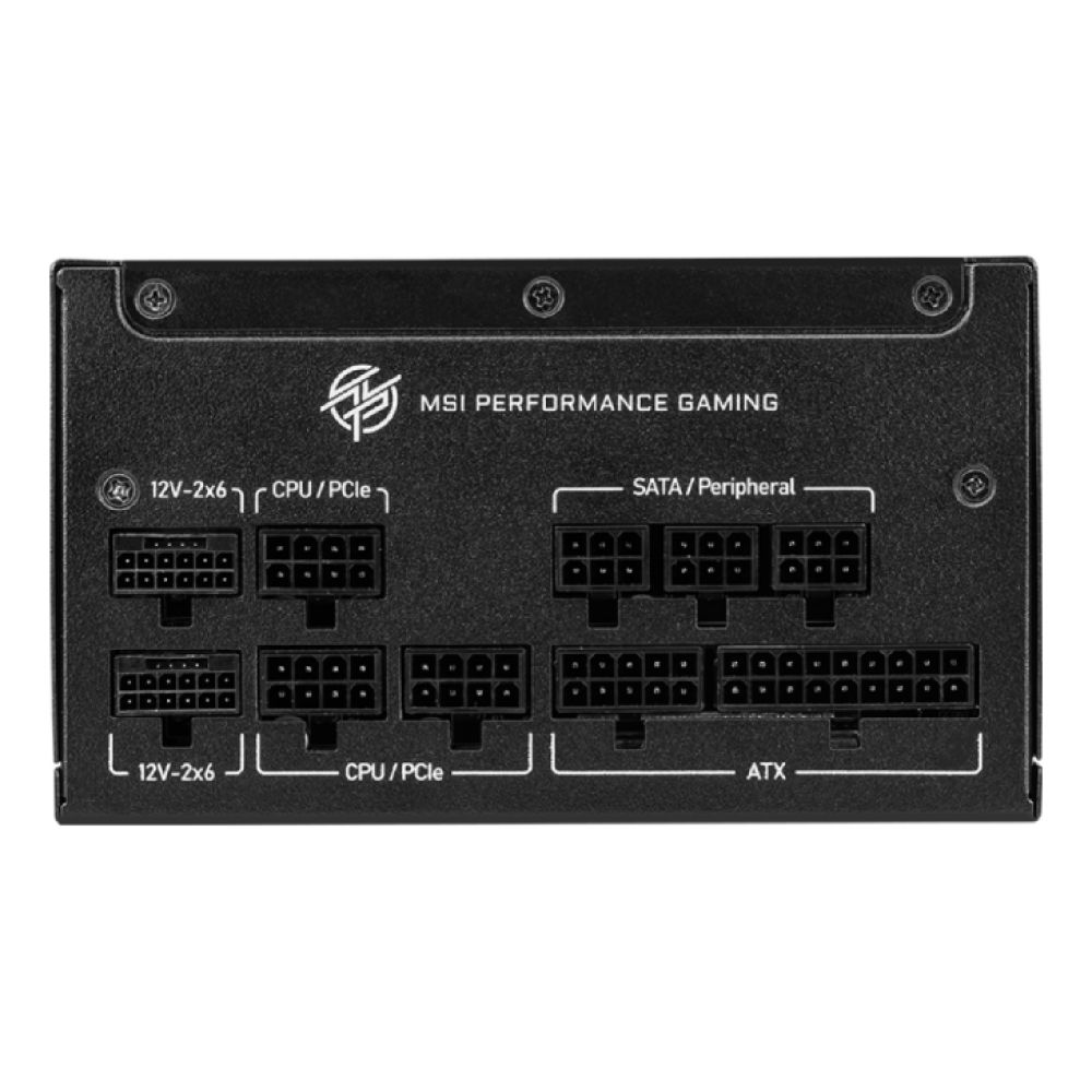 MSI MPG A850GS PCIE5 Power Supply 850W ATX 3.1 80+ Gold