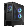 Fractal Design Pop Air RGB Tempered Glass Mid Tower ATX PC Case - Black