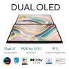 Refurbished - ASUS ZenBook Duo UX8406CA Intel Core Ultra 7 255H 16GB RAM 1TB SSD 14" Touchscreen Windows 11 Home Laptop