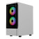 Gamdias TALOS E3 CG WH Mid Tower ATX Gaming PC Case with 3 x RGB Fans - White