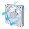 Lian Li UNI SL120 INF Reverse Blade Addressable RGB White 120mm Fan