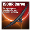 Acer NITRO XZ340CURX0 34" WQHD 200Hz 1ms Height Adjustable Curved Gaming Monitor with Speakers