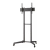 Neomounts FL50-540BL1 37-70" Height Adjustable Mobile Floor Stand TV Trolley Stand - Black